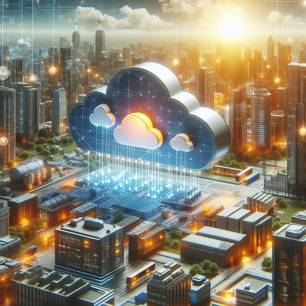 nube sobre ciudad